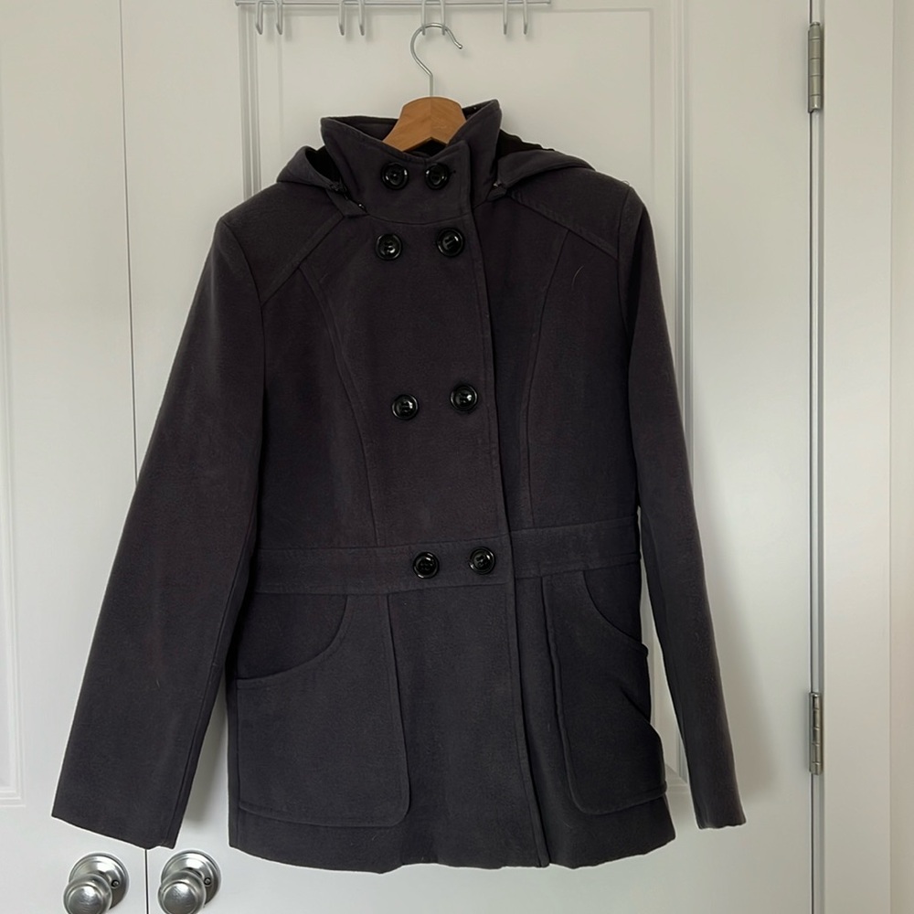 Grey Peacoat